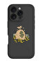 iPhone 16 Pro Max Black Protective Liquid Silicone Shockproof Case - do-not-touch