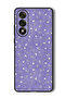 Case Compatible with OnePlus Nord 5 6.83 Inch Protection Shockproof Cover Hearts Purple Background