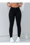 Jeannine Women Jeans Black Skinny High Waist Narrow Leg Denim Jeans Pants Beekeskysyh-01 - 4