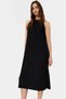 Women's Pleated Midi Dress Comfortable Fit Knitted Fabric Daily Use a Must Have in Summer - 4