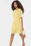 Women's Pleated Mini Chiffon Dress Crew Neck Short Sleeve Summer Casual Summer's Must-Have - 3