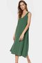 Women's Midi Length Aerobin Woven Dress Comfortable Fit Summer Essential for Daily Use - 2