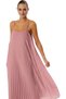 Women Maxi Pleated a Line Tulle Dress Knitted Fabric Comfortable Casual Style Summer's Must-Have