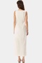 Women's Maxi Dress A-Line Crew Neck Cut Out Detail Summer Casual Summer Essential - 5