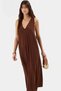 Women's Maxi Dress Straight Cut V Neck Summer Casual Comfortable Weekend Summer Essential - 3
