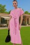 Women's Midi Dress Cotton Knitted Fabric Bodycon Fit Casual Style Weekend Summer's Indispensable - 3