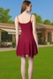 Women's Chiffon A-Line Evening Dress Summer Short Lined Evening Dress Special Occasions Daily Use - 5