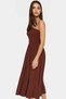 Women's One Shoulder Midi Dress Woven Fabric Stylish Summer Casual Use a Must Have in Summer - 3