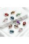 Special Production 4Pcs Handmade Drop Epoxy Pendant Jewelry Set Tree of Life Themed Transparent Resin Accessory - 7