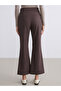 Lcwaikiki Classic Slim Fit Spanish Leg Women's Trousers - 4