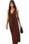Women's Maxi Dress Straight Cut V Neck Summer Casual Comfortable Weekend Summer Essential