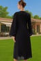 Women's Maxi Beach Dress V-Neck Flywheel Detail Cotton Casual Summer Summer Indispensable - 5