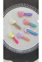 Colorful Bead Detailed Girl's Buckle Pinch Buckle Elegant-8238 - 2