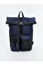 Navy Blue Multi-Compartment Men's Backpack