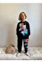 Dinosaur Printed Boys' Double Tracksuit Set - 2