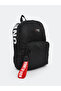 Black Printed Men's Backpack