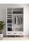 Otto 3 Kapılı Dolap / %100 MDF - 2