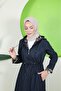 معطف نسائي منقوش بنقشة الفهد وبطانة ذاتية - 3