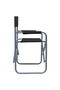 Director's Chairs 2 pcs Steel Black - 4