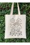 Floral Painting Bag Hobby 35*40 cm Raw Cloth Bag Painting Kindergarten Children Activity Painting Paintable