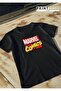 Marvel Comics Crew Neck High Quality Printed Black T-Shirt - 6