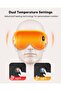 Heated Eye Mask, Cordless Rechargeable Warm Compress, Temperature Control for Dry Eyes & Be - 5