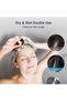 Scalp Massager Rechargeable Head Massager Scalp Stress Relax, 5 in 1 Waterproof Handheld Ha - 8