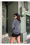 Dgn's Hair Braided Circle Neck Soft Textured Women's Knitwear Sweater - 5