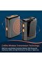 NEW Compatible Wireless Lavalier Microphone for iPhone iPad, 2 Professional Wireless Lavalier Microp - 7
