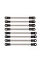 Stainless Steel Chassis Tie Rod 275mm Wheelbase Links Set with M4 Rod Ends for 1/10 RC Crawler 27... - 7