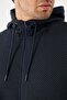 Men's Full Zip Hooded Tracksuit Set Indigo 5816-İ - 6