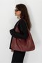 Laura Casual Look and Large Volume Faux Leather Women's Shopper Shoulder Bag