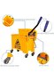 Plastic Bucket Wringer Trolley Yellow Abs Material Mini Mop 20 Ltr Yellow - 8