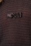 Women's Brown Crew Neck Bow Detailed Knitwear Blouse Alc-X14373 - 5