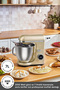 Mastermaid Chef Ultra D2000 Dijital Ekranlı Hamur Yoğurma Makinesi Mineral Gold 7L - 5