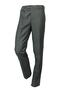 Men's High School Flexible Lycra Ankle-Length School Gray Fabric Trousers