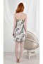 13117 Thin Strap Patterned Tunic - 3