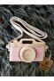Retro Natural Toy Camera, Gift Handmade for Small Children Babies - Baby Pink - 3