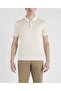 Men's Knitted Polo-shirt C.wLinens