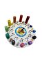 Wooden Color Logarithm Clock Game - Educational and Developmental - 2