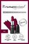 أحمر شفاه MACximal Mini Sleek Satin ذو لمسة نهائية ساتانية أيقونية - REBEL 1.5 جرام