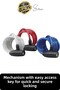Premium Keyed Steel Cable Durable Bicycle Motorcycle Scooter Lock 150 cm Secure and Practical - 4