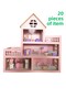 Wooden Playhouse with 20 Premium Items Set - 4