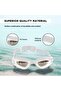 Stylish Swimming Goggle | Anti-fog & Uv Protection | White | Adjustable Strap - 3