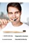 Nano Vegan Bamboo Toothbrush - Ultra Soft (For Sensitive Teeth) - Dark Gray - Plastic Free - 5