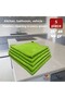 Premium Microfiber Cleaning Cloth Set of 5 Green – 40X40 cm |   Ultra Soft, Durable