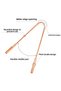 Copper Tongue Cleaner - Oral Care Brush, Plaque Removal, Scraper, Anti Bacterial - 6