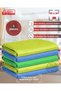 5 Pieces Diamond Pattern, Microfiber Glass Cloth, Car Cloth, Office Cloth, 42x42 Cm, Cleaning Cloth