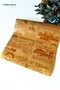 5 Meters Oily Bakery Presentation Paper 30 cm Width Vintage Design Food Presentation Paper 2 Pieces - 7