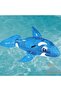 Transparent Whale Rider 157 X 94 Cm - Pump Gift - Blue Water World - 3
